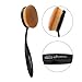 Hot Sale Professional 10-Piece Soft Oval Makeup Brush Set with Waterproof Make-up Brushes Bags Holder for Travel Girls Women