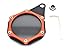 Orange Universal Motorbike accessory CNC Aluminum Alloy waterproof seal Tax Disc License Holder Fit For KAWASAKI GTR1400/CONCOURS 14 2007-2012