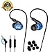 Sports Earbuds, Ear Pods Running Fitness Wired Headphones over ear Workout Earbuds with Microphone Jogging Gym Exercise Earphones for Phones working out. (BLUE)