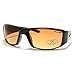 Black HD Vision Lens Driving Sunglasses Clear View