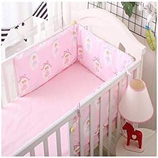 Crown Pattern 18030 Cm Crib Bumpers U L Shape Baby Bedding Set Cot