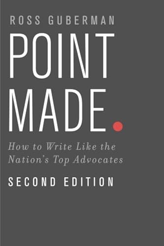 Download Point Made: How to Write Like the Nation's Top Advocates PDF