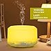 Aromatherapy Diffusers for Essential Oils, 450ml Essential Oil Diffuser and Humidifiers for Large Room with Adjustable Mist Mode, 4 Timer Settings, 8 Colors Light – LUSCREALthumb 3