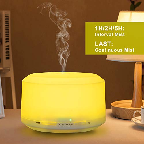 Aromatherapy Diffusers for Essential Oils, 450ml Essential Oil Diffuser
