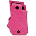 Hogue Sig P238 Grips Rubber w/Finger Grooves, Desert Pink