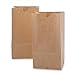 Culinware Kraft Paper Bags 6 Lb - Durable Brown Bags for Snack, Lunch, Sandwich, Pastries, Popcorn, Grocery and Party Favor Bulk 6 x 3.55 x 11.1 In - 500 Count