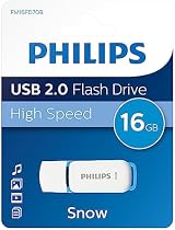Philips Snow 16 GB USB 2.0 Flash Drive - Blue view 2
