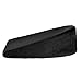 hiccapop Pregnancy Pillow Wedge for Maternity | Memory Foam Pillows Support Body, Belly, Back, Knees (Black)