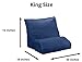 Contour Flip Pillowcase Protector, Navy King (30 inch Width)
