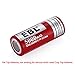 EBL Pack of 4 5000mAh 3.7 Volt 26650 Battery Rechargeable Li-ion High Drain Battery for Flashlight
