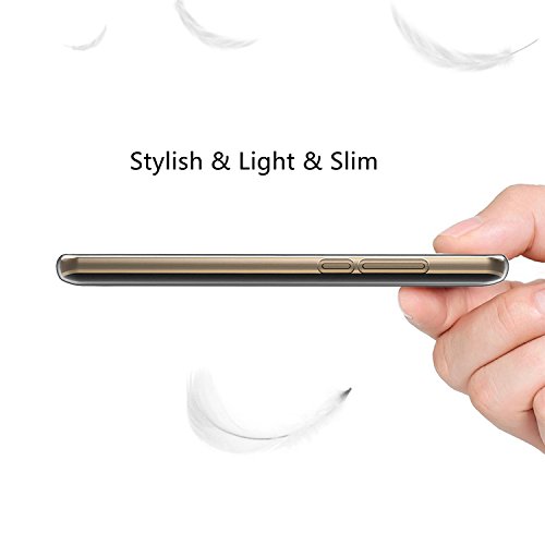 HOOMIL Doogee X10 Case Soft TPU Slim Protective Clear Case for Doogee X10 Phone Cover (Crystal) - HU3216 - Thumbnail 3