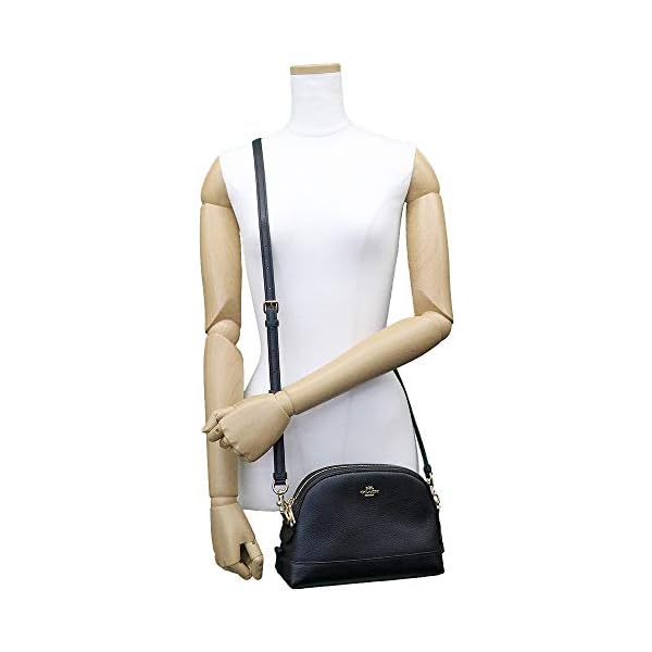 COACH Leather Dome Crossbody Handbag Pretty Boots and Shoes