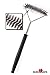Grill Cleaning Brush From Bushman's The Most Efficient And Easy To Use BBQ Tool, The Only One You Will Ever Need That Comes With A Durable Heavy-Duty Stainless Steel Bristles And Long Handle To save You Time And Money