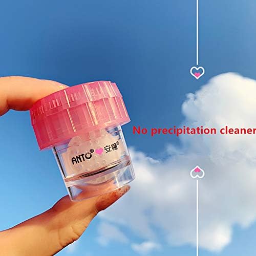 AITIME Soft Contact Lens Cleaner case, Manually Contact Lenses Washer with Remover and Insertion Tools