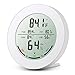 ORIA Indoor Hygrometer Thermometer, Digital Humidity Monitor, Temperature Humidity Gauge Meter, with 2.5 Inches LCD Display, Min and Max Records, for Home, Office, Greenhouse, Babyroom, White
