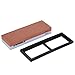 GWHOLE 240/800 Grit Two-Sided Knife Sharpening Stone Whetstone with Base