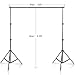 ShowMaven Background Stand, 6.5ftx10ft Adjustable Photo Backdrop Stand with Carry Bag for Photography Photo Video Studio, Photography Studio, Birthday Party