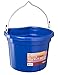 Tough 1 Flat Back Bucket, Royal Blue, 8-Quart