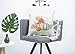 4TH Emotion Pumpkin Throw Pillow Cover Halloween Cushion Case 18 x 18 Inch Cotton Linen Autumn Fall Thanksgiving Home Decoration