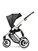 Mutsy Evo Urban Nomad Stroller, Silver Chassis, Dark Grey