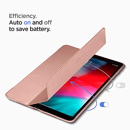 Spigen Smart Fold Compatible con iPad Air 3 10.5 Pulgadas (2019) Funda - Oro Rosa - Imagen 7