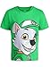 Nickelodeon Paw Patrol Marshall Rubble Rocky Chase Toddler Boys 4 Pack Graphic T-Shirts Chase, Marshall, Rubble & Rocky 3T