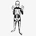 Morphsuits Kids Premium Skeleton Costume, Small
