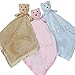 Large Ultra Plush Personalized Teddy Bear Baby Blanket Gifts, Moon, Smiley, Heart Design