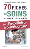70 fiches de soins pour l'auxiliaire de puériculture: Prise en charge de l'enfant en maternité, cr by Muriel Bénazet, Jacqueline Gassier