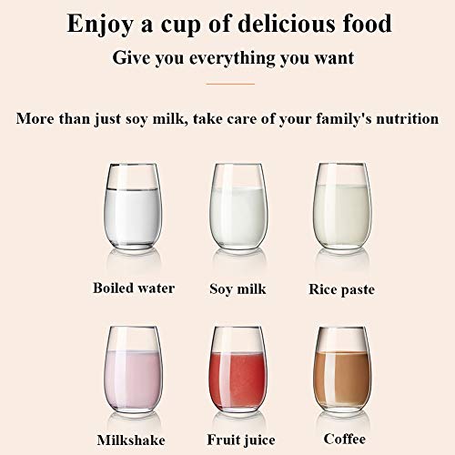 YHM Kein Flüsterleise Smart Soymilk Keine Rückstandsfreie Filterkaffeemaschine Gebrochen, Nach Hause Kaffeemaschine… – Bild 3