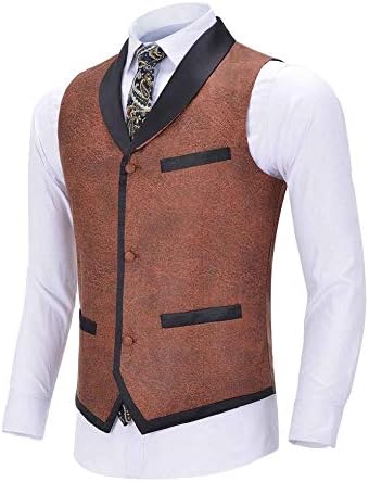 Single Breasted Suit Vest Waistcoat 
