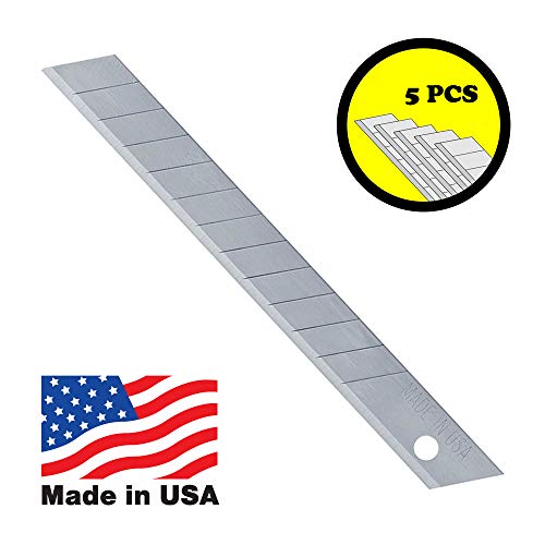 image for Weupe Snap-Off Blades: Heavy Duty Ultra Sharp Stainless-Steel 13 Point