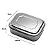 Stainless Steel Food Container Bento Storage Lunch Box, 3 Compartments Design Perfect for Picnic Box Healthy Snacks, Dishwasher Safe