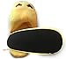 Emoji Slippers - Heart Eye - Cartoon Cute - Warm Cozy Soft and Funny Comfort - Slip Grip Bottoms Slipper