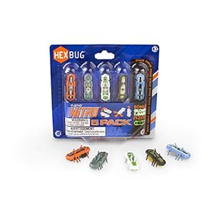 HEXBUG-415-4574-06GL06-nano-Nitro-5-Pack-Multicolor HEXBUG 415-4574-06GL06 nano Nitro 5 Pack - Multicolor