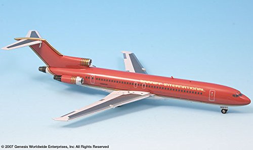 Braniff Ultra Red/Gold Boeing 727-200 Airplane Miniature Model Diecast 1:200 Part# A012-IF722009