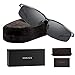 SOXICK Men's Sports Polarized Sunglasses - Fashion UV Protection Rectangular Half Frame Sun Glasses