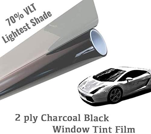The Online Liquidator 40" x100' feet Black Window Tint Film Roll - Lightest Shade 70% VLT for Car and Residential Privacy Glass Easy DIY