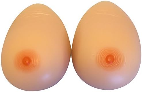 Feminique 1000gr Silicone Breast Forms size 34D/36C/38B (size 7) Fake boobs for Crossdresser/ Mastectomy Patient by Feminique Breast Forms