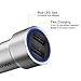 Wireless Car Charger, Qi Fast Charger Car Mount Air Vent Gravity Phone Holder for Samsung Galaxy S8/S8+/S7 Edge/S6 Edge+, Standard Charger for iPhone 8/8+/iPhone X and All Qi-Enabled Devices (Black)