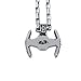 Star Wars by Han Cholo Unisex TIE Fighter Pendant Necklace, 15