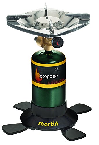 Martin Portable Outdoor Single Burner 10,000 BTU Botle Top Propane Stove
