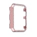 Apple Watch Bumper 38mm, Bling Crystal Rhinestone Diamond Aluminum Protective Frame Cover for 38mm Apple Watch Series 3, Series 2, Series 1 - Rose Gold