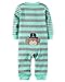 Carter's Baby Boys' Cotton Footless Sleep & Play (6 Months, Pirate Monkey)