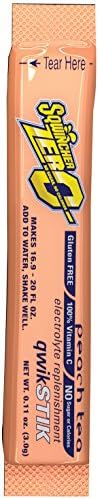 20 oz. Drink Peach Tea Single Serve Qwik Stik Zero (4 Cases; 50 Sticks/Bag) - R3-060104-PT
