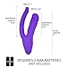 Silicone Double Penetrator Realistic Vibrating Dildo with 10 Vibration Settings