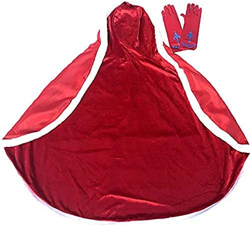 Girls Cape - Princess Cape Dress Up Costumes - Fits Age 3-8