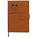 The Owl Journal | Strong Clasp, Refillable Writing Journal, Faux Leather Journal, 200 Lined Pages, 5 x 8 Inch, A5 | Journal Notebooks and Travel Journal for Women from The Amazing Office