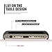 iPhone 6s Case, Anuck iPhone 6 Wallet case [Anti Scratch][Heavy Duty][Card Pocket] Hard Shell Dual Layer Hybrid Rubber Bumper Protective Card Case Cover for Apple iPhone 6 iPhone 6s 4.7 inch - Silver