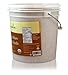 Kevala Raw Sesame Seeds Unhulled: Seeds for Cooking and Baking, Nutritious Snack for Clean Food Lovers, Topping for Pretzels and Bagels, Restaurant Staple, Conveniently Packed in a Bucket, 4 lb